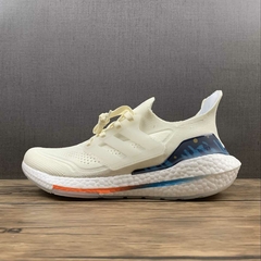 TÊNIS ADIDAS ULTRABOOST UB 7.0 2021 "NUDE / AZUL" (PRAZO DE ATÉ 25 DIAS PARA ENTREGA) - FRETE GRÁTIS BR