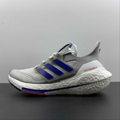 TÊNIS ADIDAS ULTRABOOST UB 7.0 2021 "CINZA AZUL" (PRAZO DE ATÉ 25 DIAS PARA ENTREGA) - FRETE GRÁTIS BR