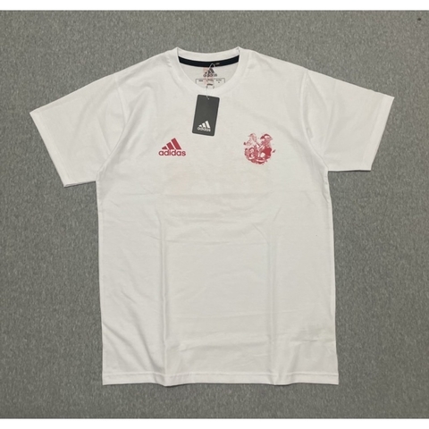 CAMISETA ADIDAS CAPITAO TSUBASA BRANCO COM VERMELHO PRAZO DE ATE 25 DIAS PARA ENTREGA FRETE GRATIS BR