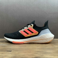 TÊNIS ADIDAS ULTRABOOST 2022 "BLACK ORANGE" (PRAZO DE ATÉ 25 DIAS PARA ENTREGA) - FRETE GRÁTIS BR