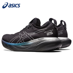 TÊNIS ASICS GEL-NIMBUS 25 "PRETO" (PRAZO DE ATÉ 20 DIAS PARA ENTREGA) - FRETE GRÁTIS BR - comprar online