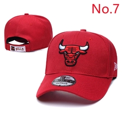 BONÉ NBA CHICAGO BULLS - AJUSTÁVEL - 20 MODELOS À SUA ESCOLHA! (PRAZO DE ATÉ 25 DIAS PARA ENTREGA) - FRETE GRÁTIS BR