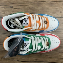 TÊNIS BAPE SK8 STA "COLORFUL 2" (PRAZO DE ATÉ 25 DIAS PARA ENTREGA) - FRETE GRÁTIS BR - loja online