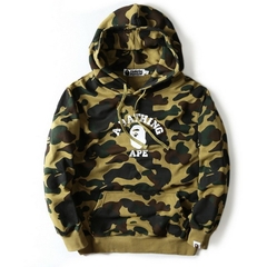 MOLETON CANGURU CAMO "A BATHING APE" - CAPUZ TUBARÃO - EM ALGODÃO (PRAZO DE ATÉ 25 DIAS PARA ENTREGA) - FRETE GRÁTIS BR na internet