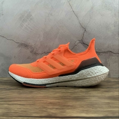 TÊNIS ADIDAS ULTRABOOST UB 7.0 2021 "CINZA LARANJA" (PRAZO DE ATÉ 25 DIAS PARA ENTREGA) - FRETE GRÁTIS BR