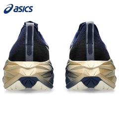 TÊNIS ASICS NOVABLAST 4 "AZUL MARINHO DOURADO" (PRAZO DE ATÉ 25 DIAS PARA ENTREGA) - FRETE GRÁTIS BR - loja online