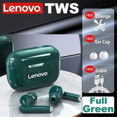 FONE DE OUVIDO SEM FIO LENOVO LP1 - TWS BLUETOOTH V.5.0 (PRAZO DE 15 DIAS PARA ENTREGA) - FRETE GRÁTIS