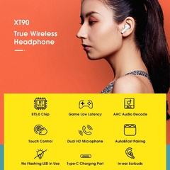 FONE DE OUVIDO SEM FIO LENOVO XT90 - ORIGINAL - BLUETOOTH 5.0 (PRAZO DE ATÉ 15 DIAS PARA ENTREGA) - FRETE GRÁTIS na internet