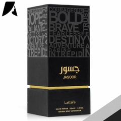 PERFUME ÁRABE LATTAFA JASOOR - MASCULINO - EDP 100 ML - FRETE GRÁTIS BR (ENVIO IMEDIATO) - comprar online