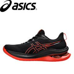 TÊNIS ASICS KINSEI MAX "PRETO VERMELHO" (PRAZO DE ATÉ 25 DIAS PARA ENTREGA) - FRETE GRÁTIS BR