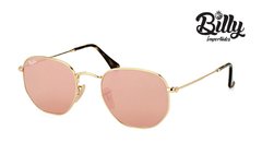 Ray Ban - RB3548 - Hexagonal - Lentes Rosa