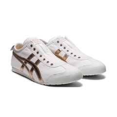 TÊNIS ASICS ONITSUKA TIGER MÉXICO 66 TECIDO "BRANCO OURO" (PRAZO DE ATÉ 25 DIAS PARA ENTREGA) - FRETE GRÁTIS BR