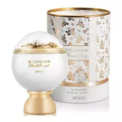 PERFUME ÁRABE AFNAN SOUVENIR FLORAL BOUQUET - FEMININO - EDP 100 ML - FRETE GRÁTIS BR (ENVIO IMEDIATO)