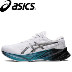 TÊNIS ASICS NOVABLAST 3 "BRANCO PRATA" (PRAZO DE ATÉ 25 DIAS PARA ENTREGA) - FRETE GRÁTIS BR