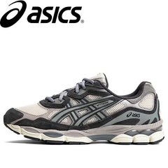 TÊNIS ASICS GEL NYC UNISSEX "CREME PRETO CINZA" (PRAZO DE ATÉ 25 DIAS PARA ENTREGA) - FRETE GRÁTIS BR