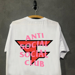 CAMISETA ANTI SOCIAL SOCIAL CLUB X FAZECLAN - OVERSIZED - EM ALGODÃO 30.1 TECIDO 160G (ENVIO EM ATÉ 4 DIAS) - FRETE GRÁTIS BR - Billy Importados