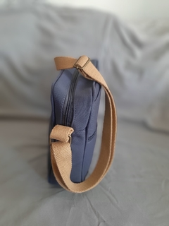 Bolso lona chico azulino - tienda online