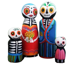 KIT CUMPLE + STICKERS CALAVERAS MEXICANAS - comprar online