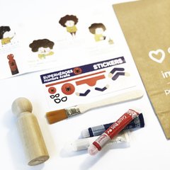 KIT CUMPLE + STICKERS SUPERHÉROES - comprar online