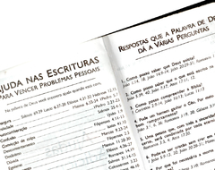 Biblia slim para o casal - capa luxo preta + vinho