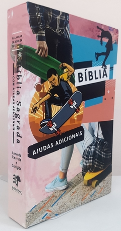 Bíblia capa dura especial média - skate - comprar online