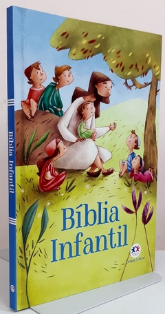 Bíblia infantil capa brochura - comprar online