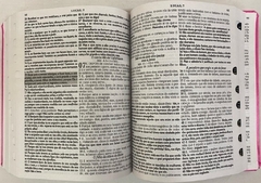 Bíblia sagrada letra jumbo com harpa edição de promessas - capa luxo preta na internet