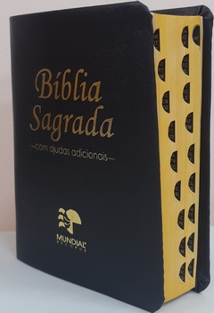 Bíblia média - capa luxo preta