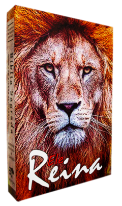 Bíblia capa dura especial com harpa média - leão ele reina - comprar online