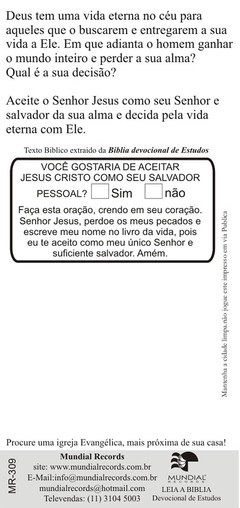 Folhetos para evangelização - Dois caminhos (1000)