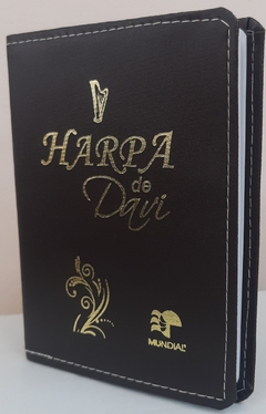 Harpa de Davi media - capa luxo café