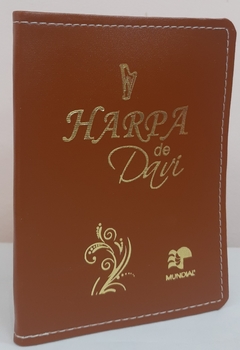 Harpa de Davi media - capa luxo caramelo - comprar online