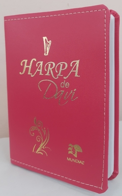 Harpa de Davi media - capa luxo pink lisa