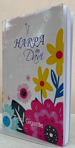 Harpa de Davi grande - capa brochura jardim
