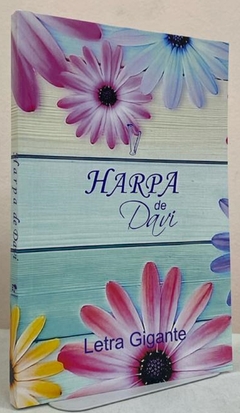 Harpa de Davi grande - capa brochura margaridas - comprar online