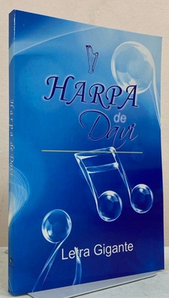 Harpa de Davi grande - capa brochura notas musicais - comprar online