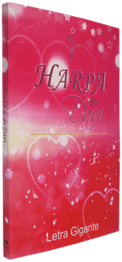 Harpa de Davi grande - capa brochura corações - comprar online