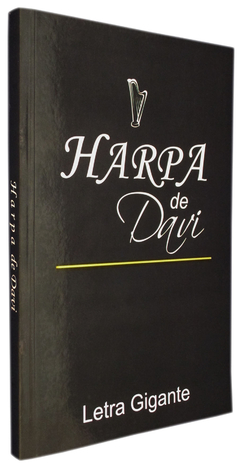 Harpa de Davi grande - capa brochura preta - comprar online