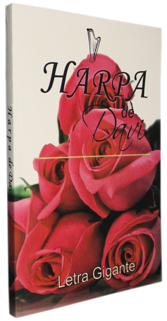 Harpa de Davi grande - capa brochura rosas vermelhas - comprar online