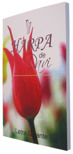 Harpa de Davi grande - capa brochura tulipa