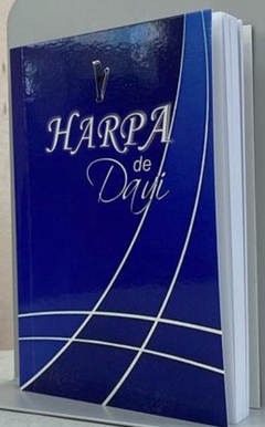 Harpa de Davi pequena - capa brochura azul