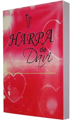 Harpa de Davi pequena - capa brochura corações - comprar online