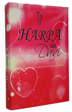 Harpa de Davi pequena - capa brochura corações na internet