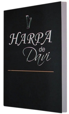 Harpa de Davi pequena - capa brochura preta