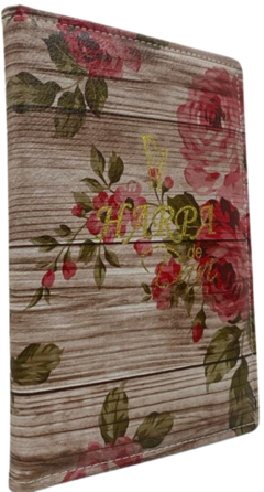 Harpa de Davi grande capa luxo almofadada romantic vermelha - comprar online