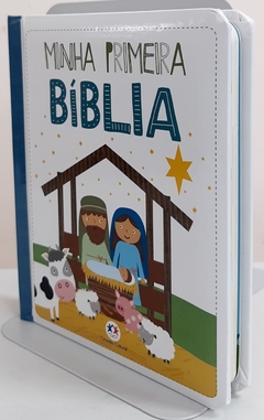 Kit biblia infantil minha primeira bíblia - meninas + meninos - loja online