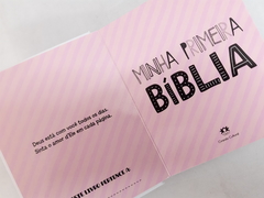 Kit biblia infantil minha primeira bíblia - meninas + meninos na internet