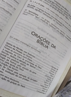 Imagem do Bíblia masculina letra gigante - capa com zíper preta