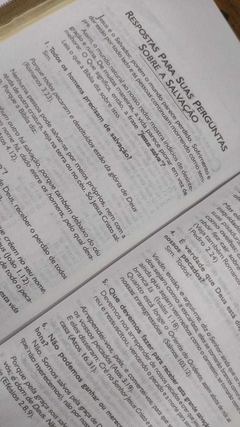 Imagem do Bíblia sagrada com ajudas adicionais letra hipergigante - capa luxo marrom café
