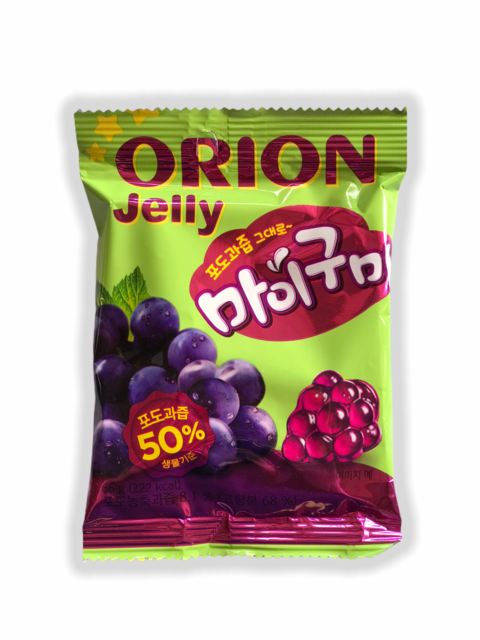 Gomitas Coreanas Jelly Uva Orion 66 gr